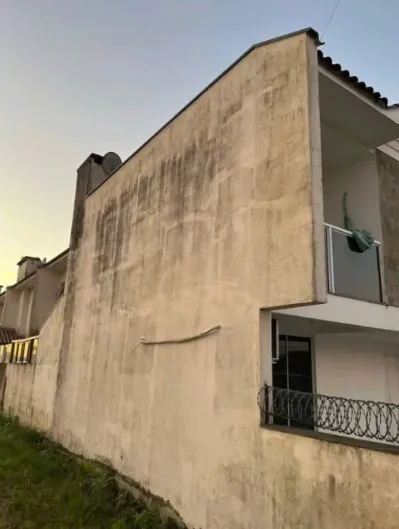 Antes - Renovação de Fachada Lateral